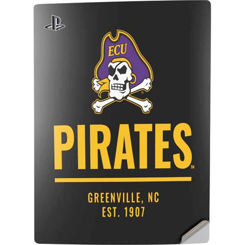 East Carolina University Pirates Greenville NC PS5 Digital Edition Console Skin